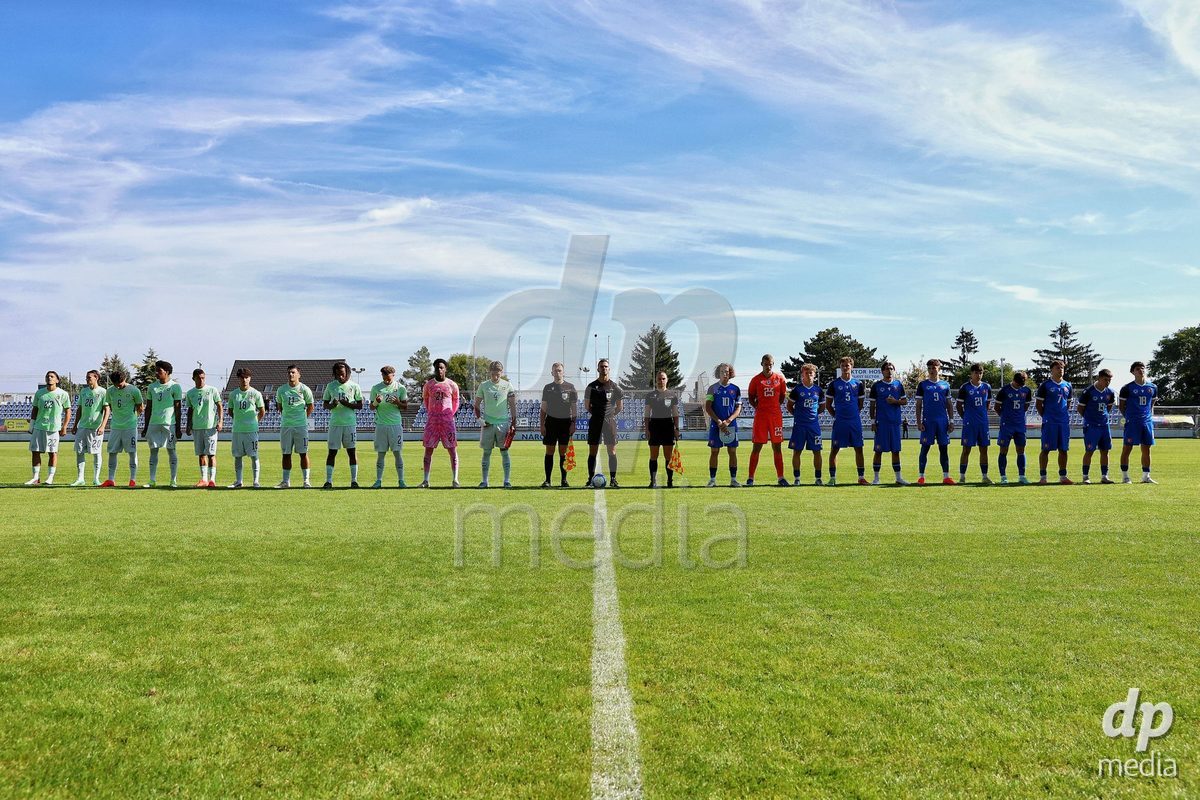 SENEC, SLOVAKIA - OCTOBER 1:  Switzerland of team photo International Friendly football match between Slovakia U19 and Switzerland U19 at NTC Senec on October on 1st October 2026 in Senec, Slovakia.
