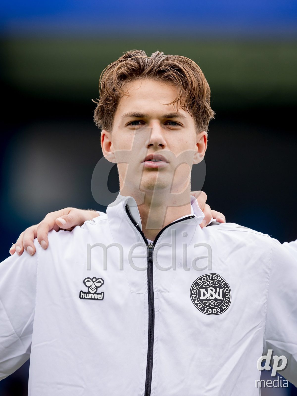 VIZELA, PORTUGAL - SEPTEMBER 30: Tjalfe Svendsen of Denmark U19 during the International Friendly match between Denmark U19 and Austria U19 at Estadio FC Vizela on September 30, 2026 in Vizela, Portugal