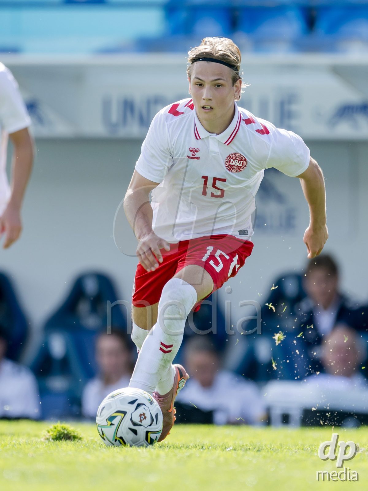 VIZELA, PORTUGAL - SEPTEMBER 30: Philip Keller of Denmark U19 during the International Friendly match between Denmark U19 and Austria U19 at Estadio FC Vizela on September 30, 2026 in Vizela, Portugal