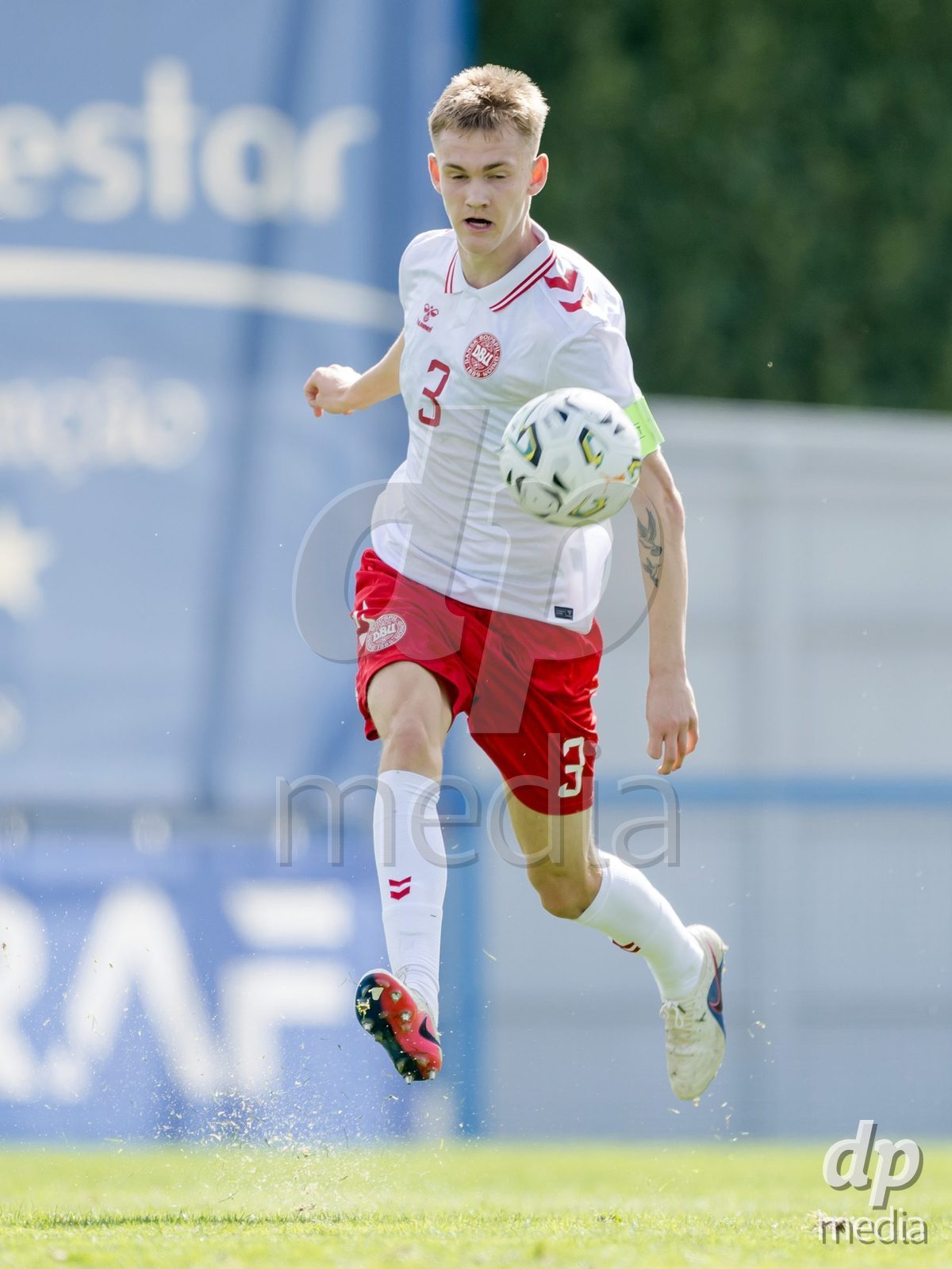 VIZELA, PORTUGAL - SEPTEMBER 30: Villads Rutkjaer of Denmark U19 during the International Friendly match between Denmark U19 and Austria U19 at Estadio FC Vizela on September 30, 2026 in Vizela, Portugal
