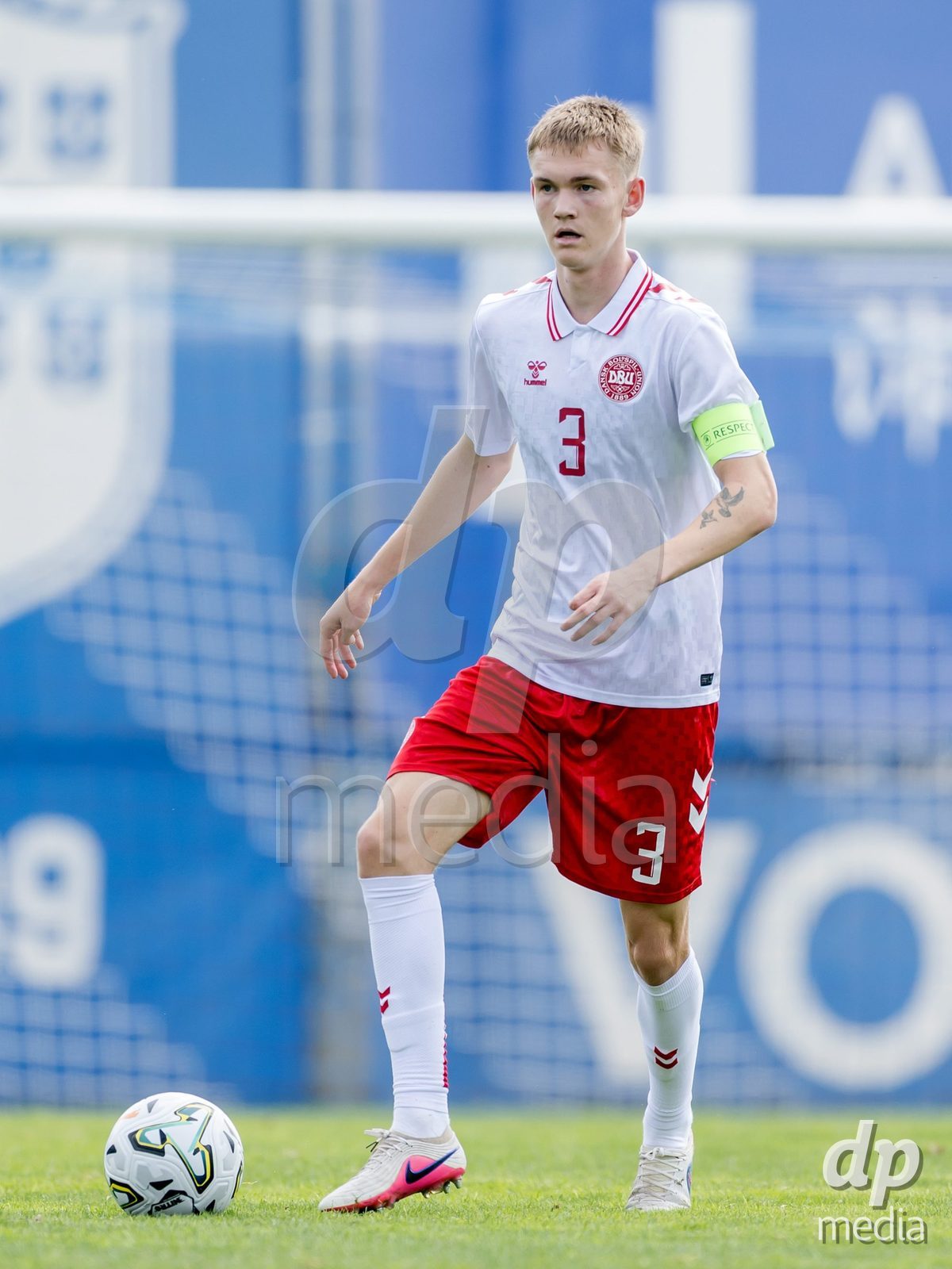 VIZELA, PORTUGAL - SEPTEMBER 30: Villads Rutkjaer of Denmark U19. during the International Friendly match between Denmark U19 and Austria U19 at Estadio FC Vizela on September 30, 2026 in Vizela, Portugal