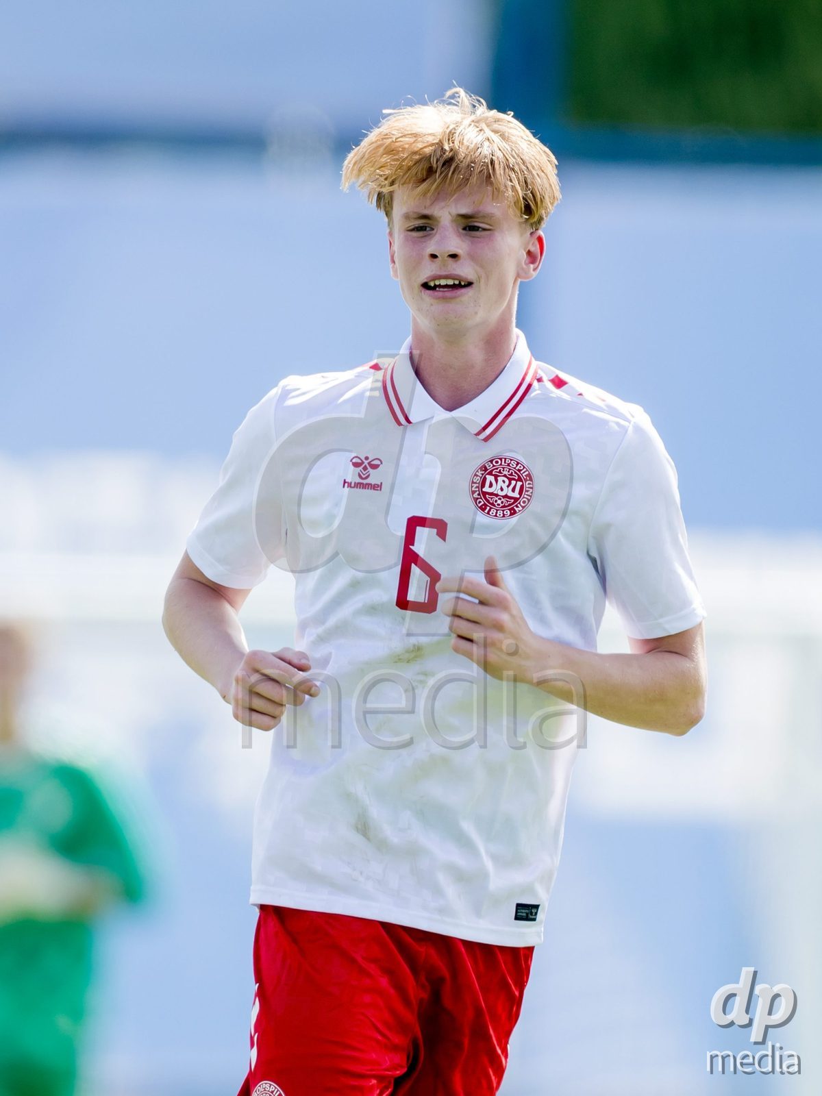 VIZELA, PORTUGAL - SEPTEMBER 30: Max Jensen of Denmark U19 during the International Friendly match between Denmark U19 and Austria U19 at Estadio FC Vizela on September 30, 2026 in Vizela, Portugal