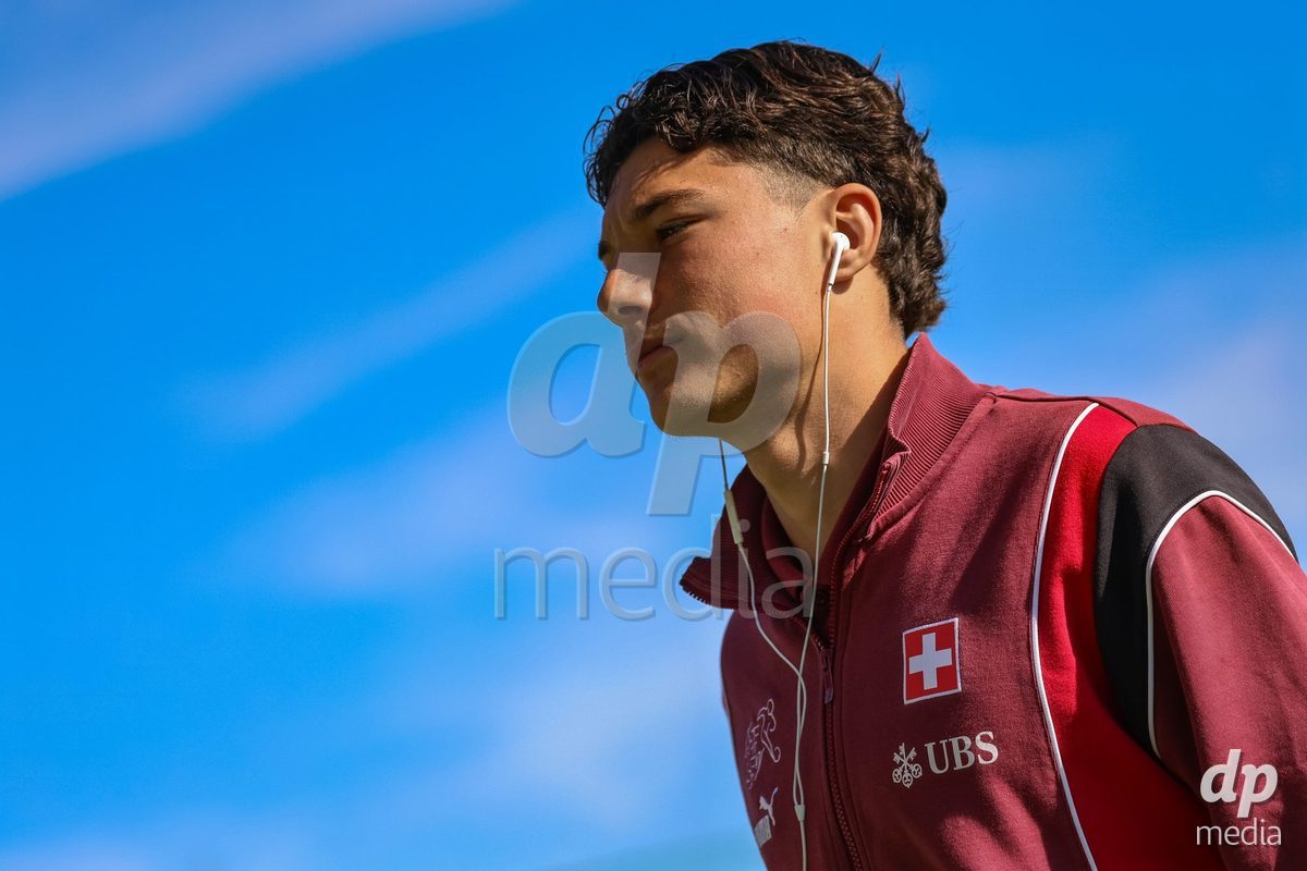 SENEC, SLOVAKIA - OCTOBER 1: of Switzerland team course  inspection the International Friendly football match between Slovakia U19 and Switzerland U19 at NTC Senec on October on 1st October 2026 in Senec, Slovakia.