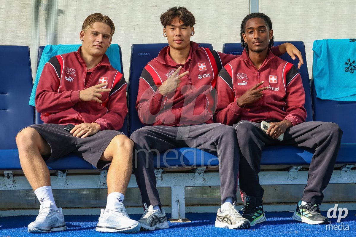 SENEC, SLOVAKIA - OCTOBER 1: of Switzerland team course  inspection the International Friendly football match between Slovakia U19 and Switzerland U19 at NTC Senec on October on 1st October 2026 in Senec, Slovakia.