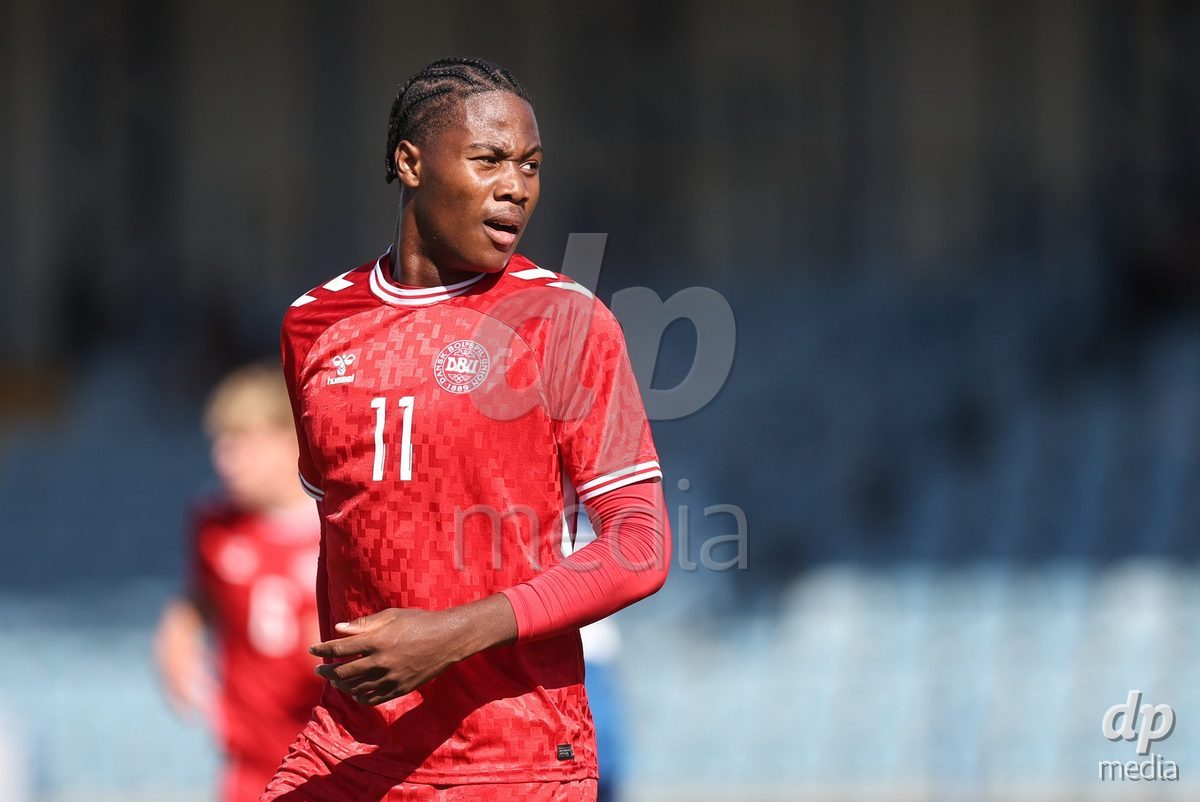 KARLOVAC, CROATIA - OCTOBER 2: Ekene Chukwuani of Croatia during the International Friendly match between Denmark U18 and Croatia U18 at Branko Cavlovic-Cavlek Stadium on October 2, 2026 in Karlovac, Croatia. Photo: Slavko Midzor/Pixsell/DP Media