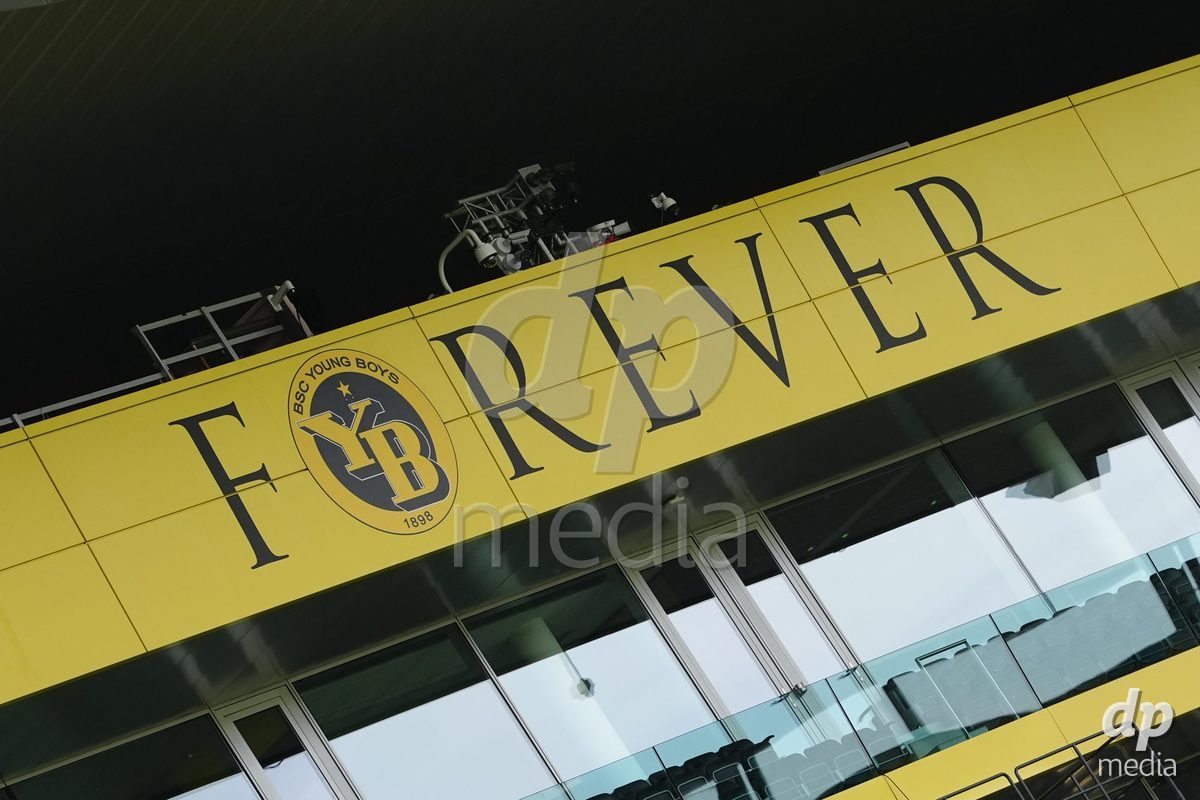 BERN, SWITZERLAND - OCTOBER 3: View in the Wankdorf Stadion before the AXA Women's Super League match between BSC YB Frauen and FC Luzern at Wankdorf Stadion on October 3, 2026 in Bern, Switzerland.