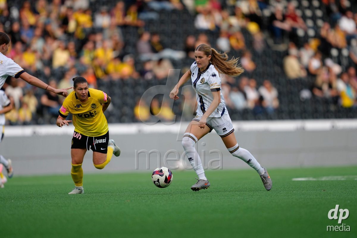 BERN, SWITZERLAND - OCTOBER 3: Valentina Gerlof (5 FCL) during the AXA Women's Super League match between BSC YB Frauen and FC Luzern at Wankdorf Stadion on October 3, 2026 in Bern, Switzerland.
