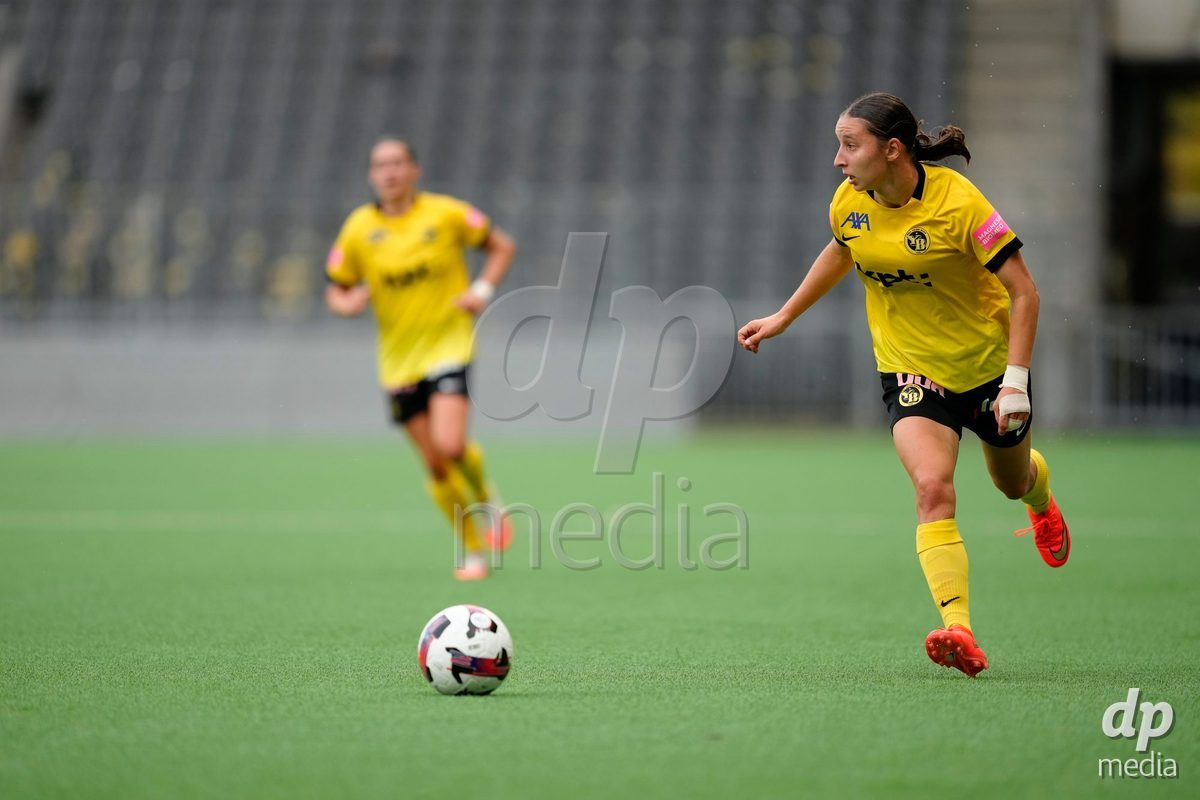 BERN, SWITZERLAND - OCTOBER 3: Malaurie Granges (13 YB Frauen) during the AXA Women's Super League match between BSC YB Frauen and FC Luzern at Wankdorf Stadion on October 3, 2026 in Bern, Switzerland.