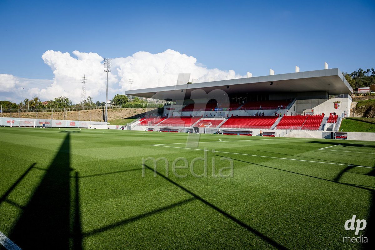 BRAGA, PORTUGAL - OCTOBER 03: during the International Friendly match between Denmark U19 and PORTUGAL U19 at Estadio Amelia Morais on October 03, 2026 in Braga, Portugal