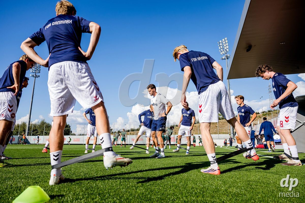 BRAGA, PORTUGAL - OCTOBER 03: during the International Friendly match between Denmark U19 and PORTUGAL U19 at Estadio Amelia Morais on October 03, 2026 in Braga, Portugal
