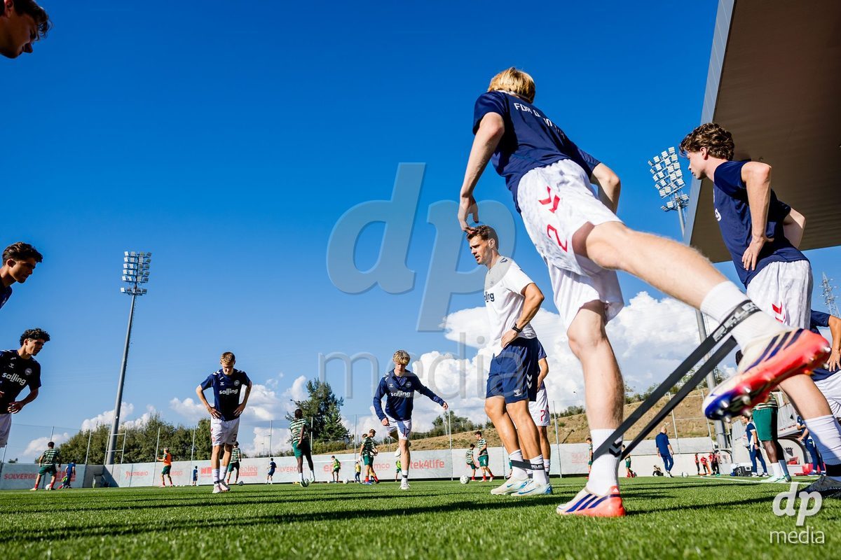 BRAGA, PORTUGAL - OCTOBER 03: during the International Friendly match between Denmark U19 and PORTUGAL U19 at Estadio Amelia Morais on October 03, 2026 in Braga, Portugal