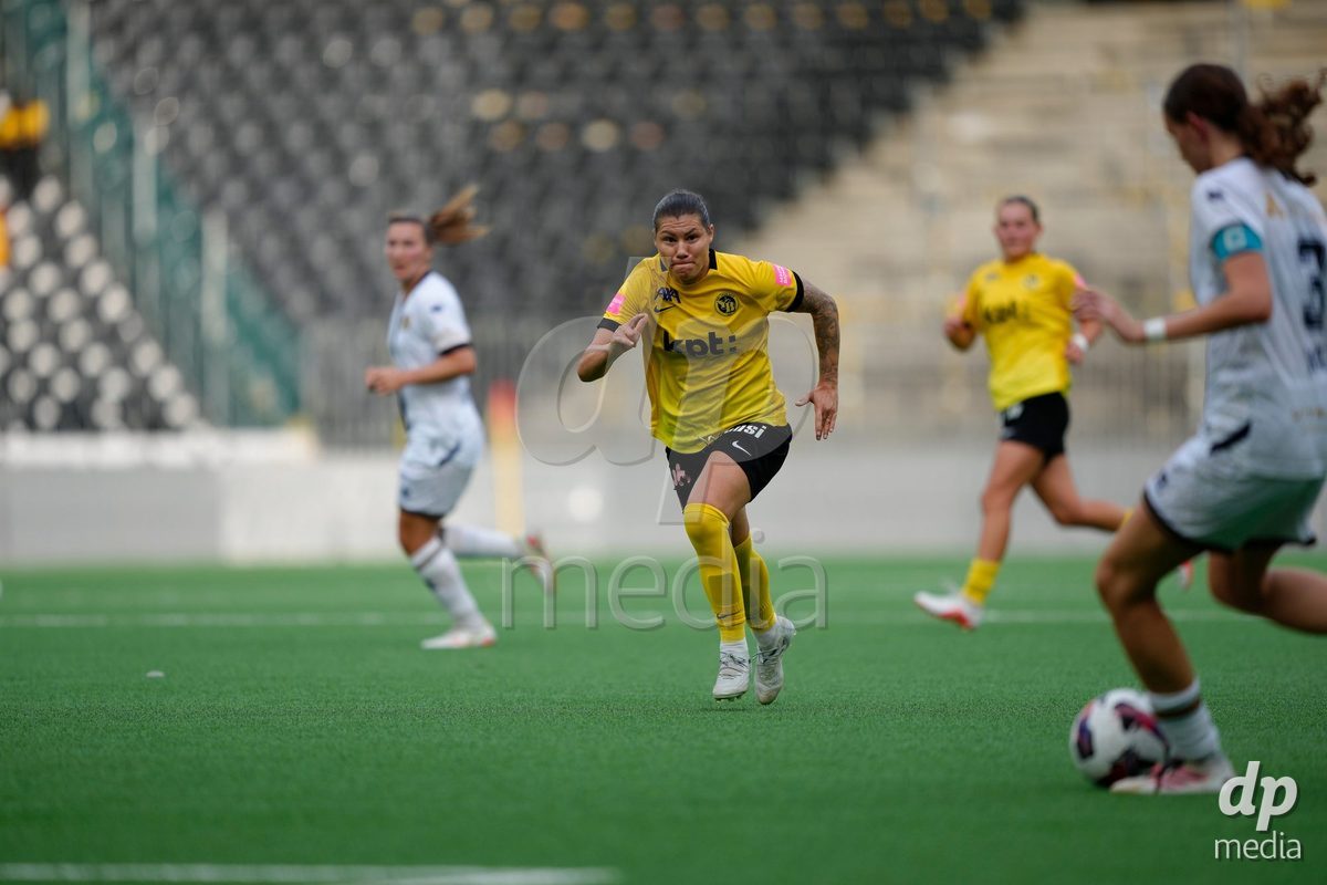 BERN, SWITZERLAND - OCTOBER 3: Ramona Bachmann (17 YB Frauen) during the AXA Women's Super League match between BSC YB Frauen and FC Luzern at Wankdorf Stadion on October 3, 2026 in Bern, Switzerland.