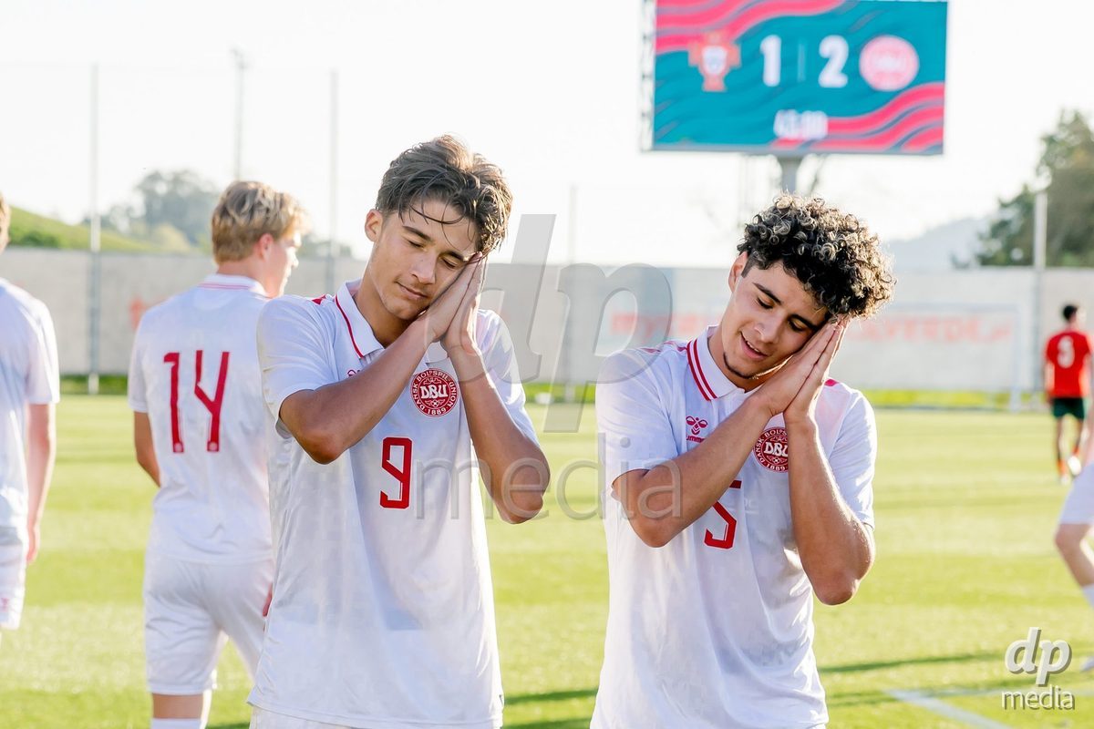 BRAGA, PORTUGAL - OCTOBER 03: during the International Friendly match between Denmark U19 and PORTUGAL U19 at Estadio Amelia Morais on October 03, 2026 in Braga, Portugal