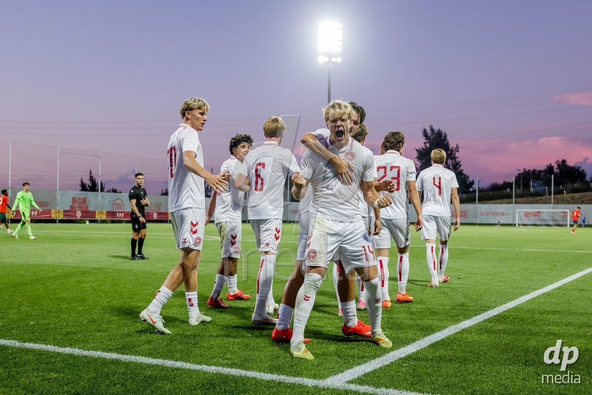 BRAGA, PORTUGAL - OCTOBER 03: during the International Friendly match between Denmark U19 and PORTUGAL U19 at Estadio Amelia Morais on October 03, 2026 in Braga, Portugal