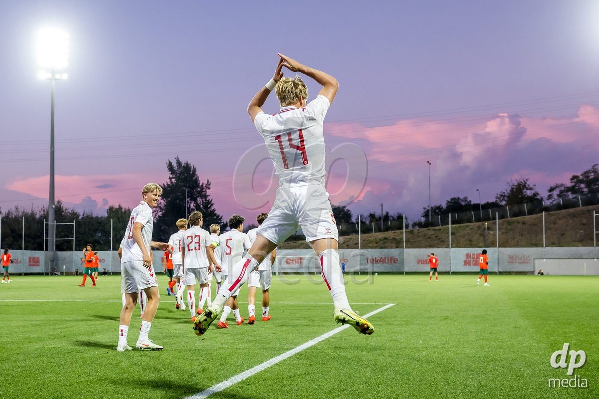 BRAGA, PORTUGAL - OCTOBER 03: during the International Friendly match between Denmark U19 and PORTUGAL U19 at Estadio Amelia Morais on October 03, 2026 in Braga, Portugal