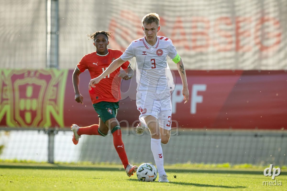 BRAGA, PORTUGAL - OCTOBER 03: during the International Friendly match between Denmark U19 and PORTUGAL U19 at Estadio Amelia Morais on October 03, 2026 in Braga, Portugal