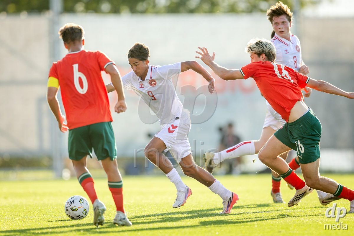 BRAGA, PORTUGAL - OCTOBER 03: during the International Friendly match between Denmark U19 and PORTUGAL U19 at Estadio Amelia Morais on October 03, 2026 in Braga, Portugal