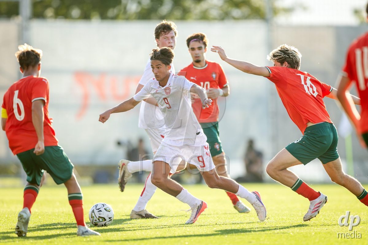 BRAGA, PORTUGAL - OCTOBER 03: during the International Friendly match between Denmark U19 and PORTUGAL U19 at Estadio Amelia Morais on October 03, 2026 in Braga, Portugal