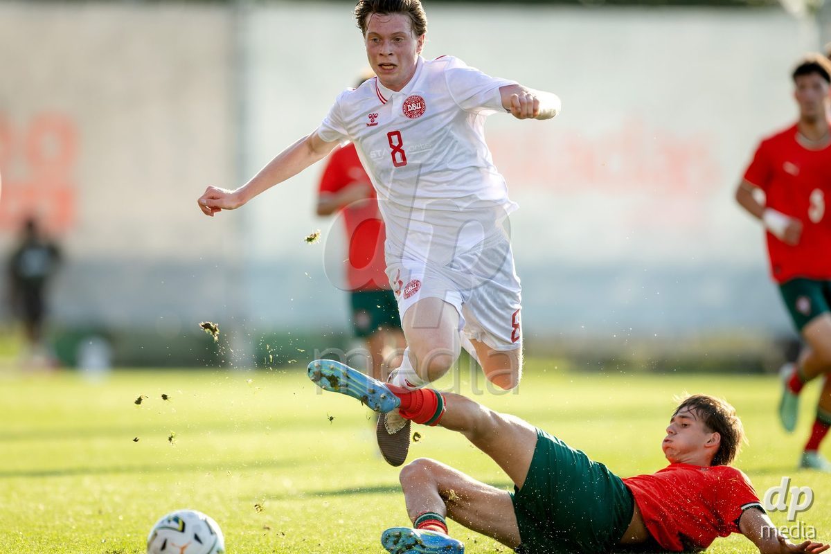 BRAGA, PORTUGAL - OCTOBER 03: during the International Friendly match between Denmark U19 and PORTUGAL U19 at Estadio Amelia Morais on October 03, 2026 in Braga, Portugal