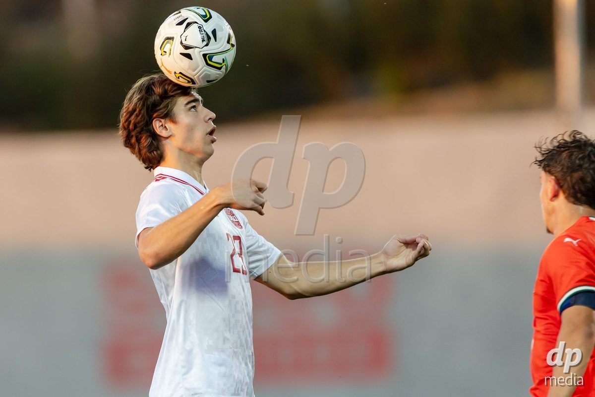 BRAGA, PORTUGAL - OCTOBER 03: during the International Friendly match between Denmark U19 and PORTUGAL U19 at Estadio Amelia Morais on October 03, 2026 in Braga, Portugal