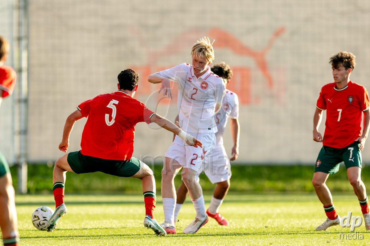 BRAGA, PORTUGAL - OCTOBER 03: during the International Friendly match between Denmark U19 and PORTUGAL U19 at Estadio Amelia Morais on October 03, 2026 in Braga, Portugal