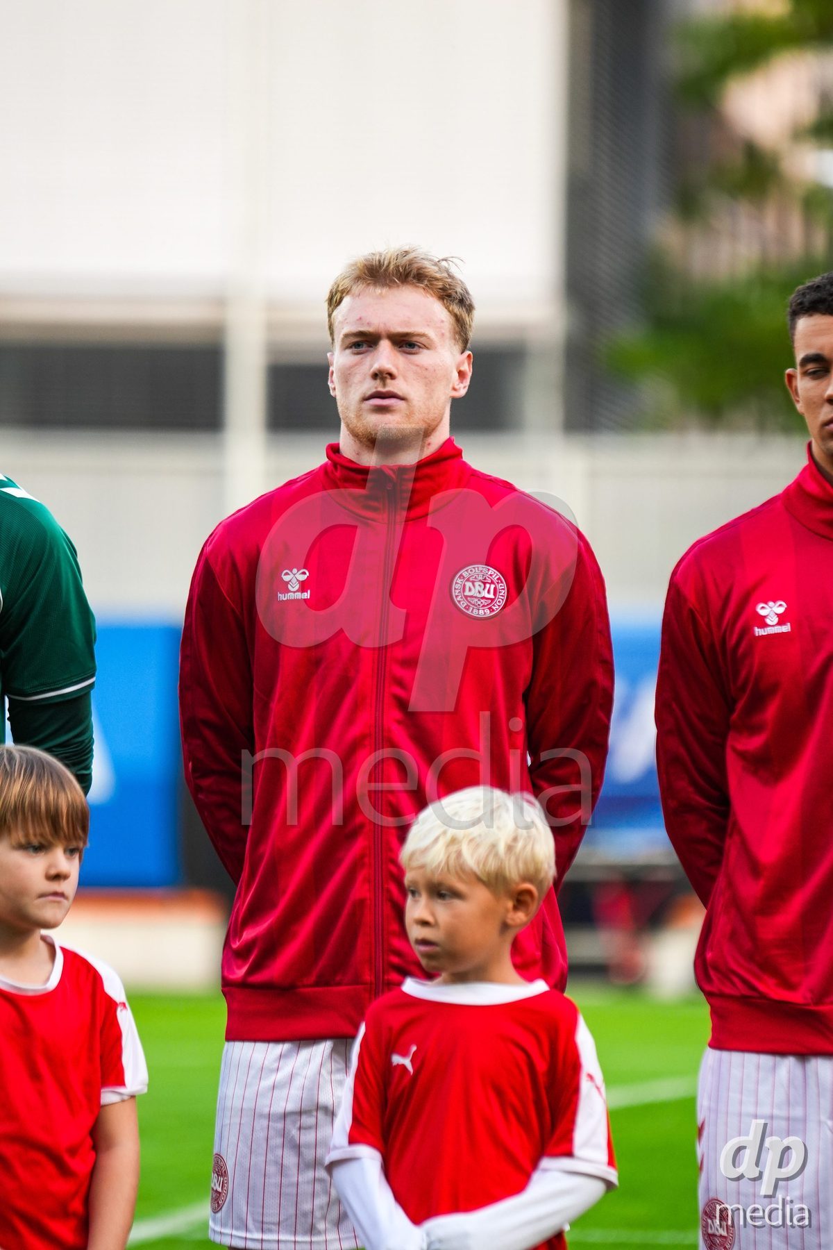 VIENNA, AUSTRIA - OCTOBER 2: Julius Berthel Askou Harvey (Dänemark U21, 23) during the UEFA European Qualifiers match between Austria U21 and Denmark U21 at Wiener Sport-Club Stadion on October 2, 2026 in Vienna, Austria.