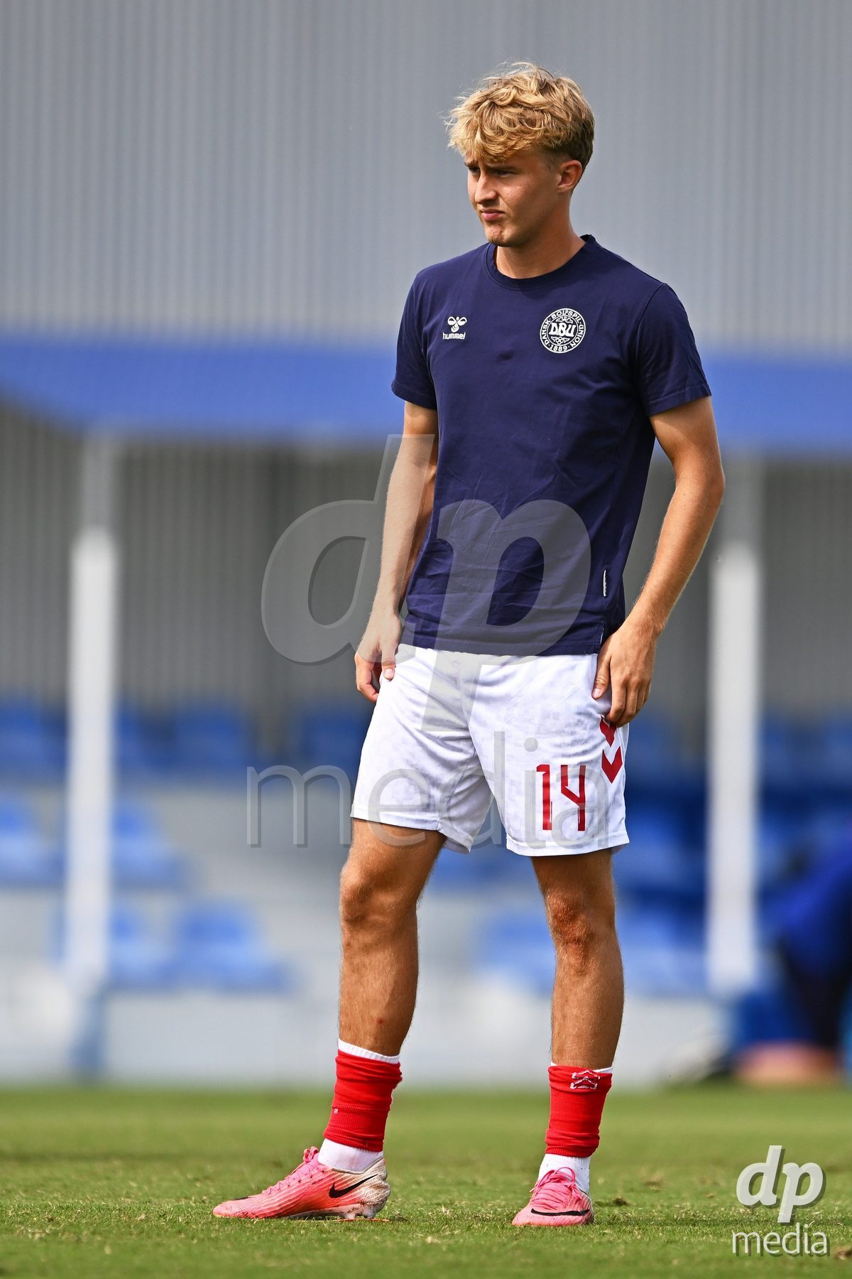SAN PEDRO DEL PINATAR, SPAIN - OCTOBER 4: Philip Sondergaard of Denmark during the International Friendly match between Denmark U20 and USA U20 at Pinatar Arena on October 4, 2026 in San Pedro del Pinatar, Spain.