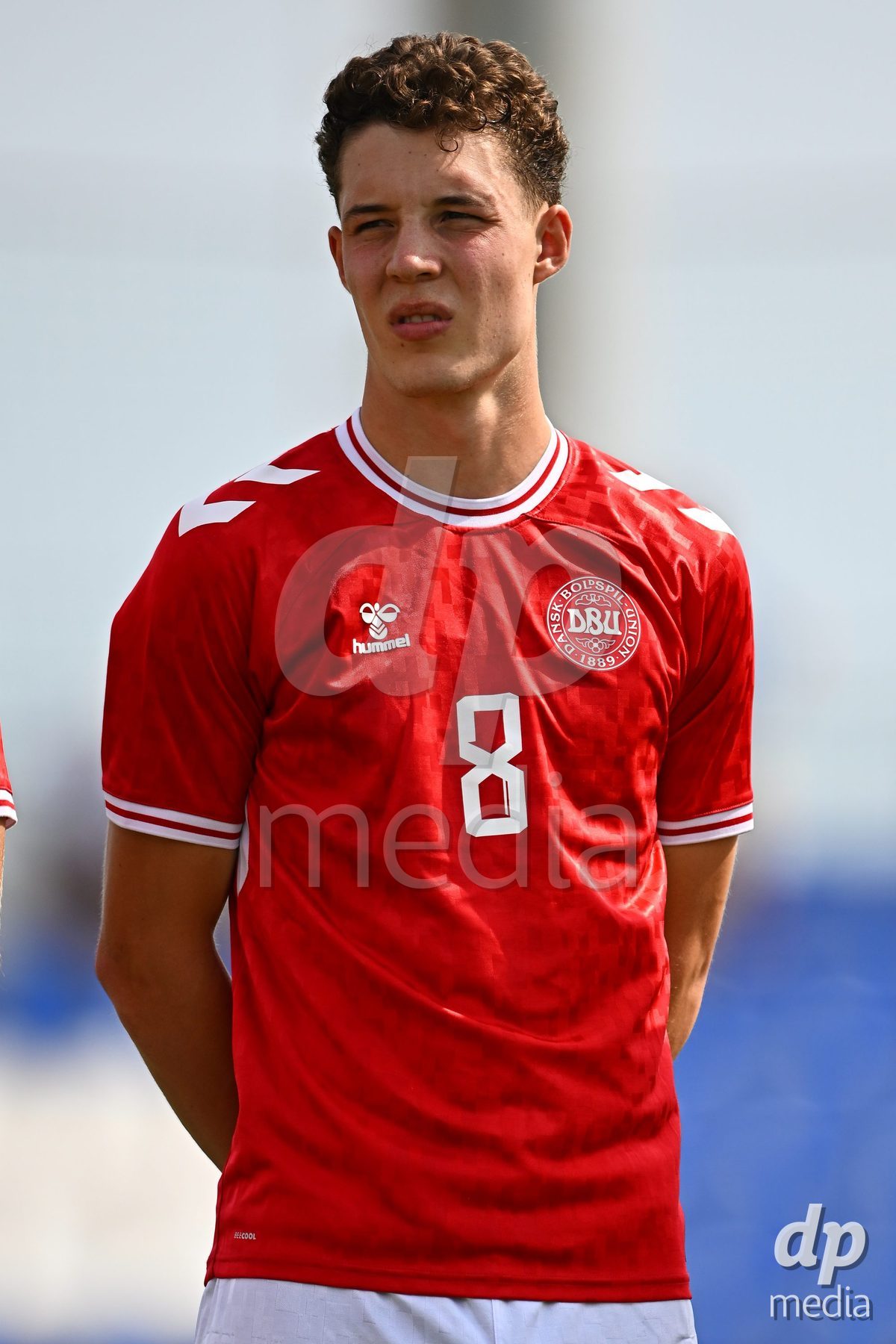SAN PEDRO DEL PINATAR, SPAIN - OCTOBER 4: Jonatan Lindekilde of Denmark during the International Friendly match between Denmark U20 and USA U20 at Pinatar Arena on October 4, 2026 in San Pedro del Pinatar, Spain.