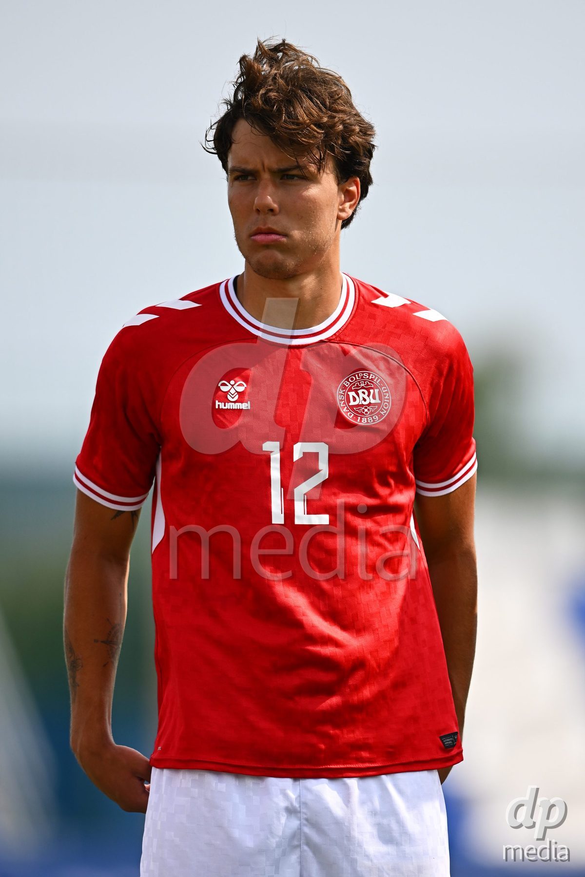 SAN PEDRO DEL PINATAR, SPAIN - OCTOBER 4: Luka Callo of Denmark during the International Friendly match between Denmark U20 and USA U20 at Pinatar Arena on October 4, 2026 in San Pedro del Pinatar, Spain.