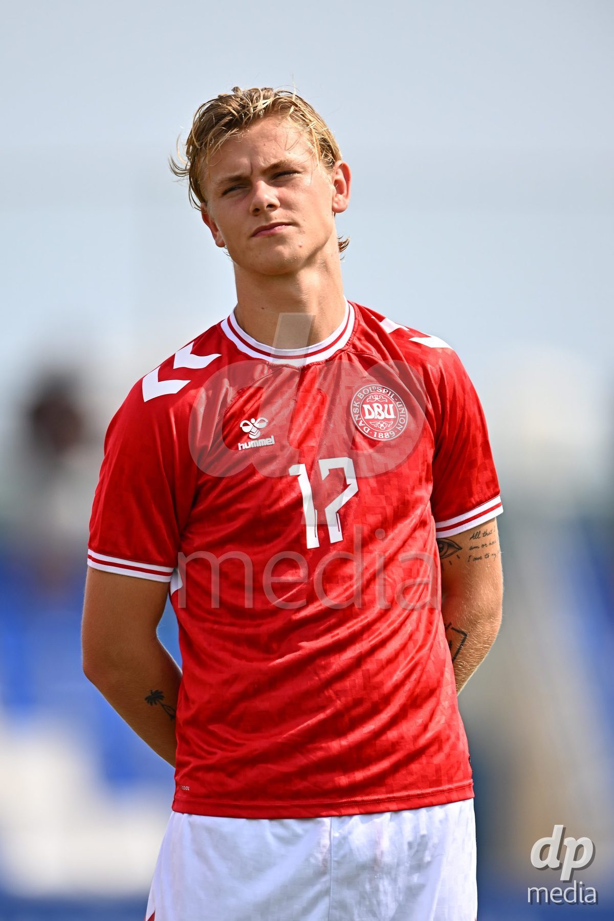 SAN PEDRO DEL PINATAR, SPAIN - OCTOBER 4: Viktor Bender of Denmark during the International Friendly match between Denmark U20 and USA U20 at Pinatar Arena on October 4, 2026 in San Pedro del Pinatar, Spain.