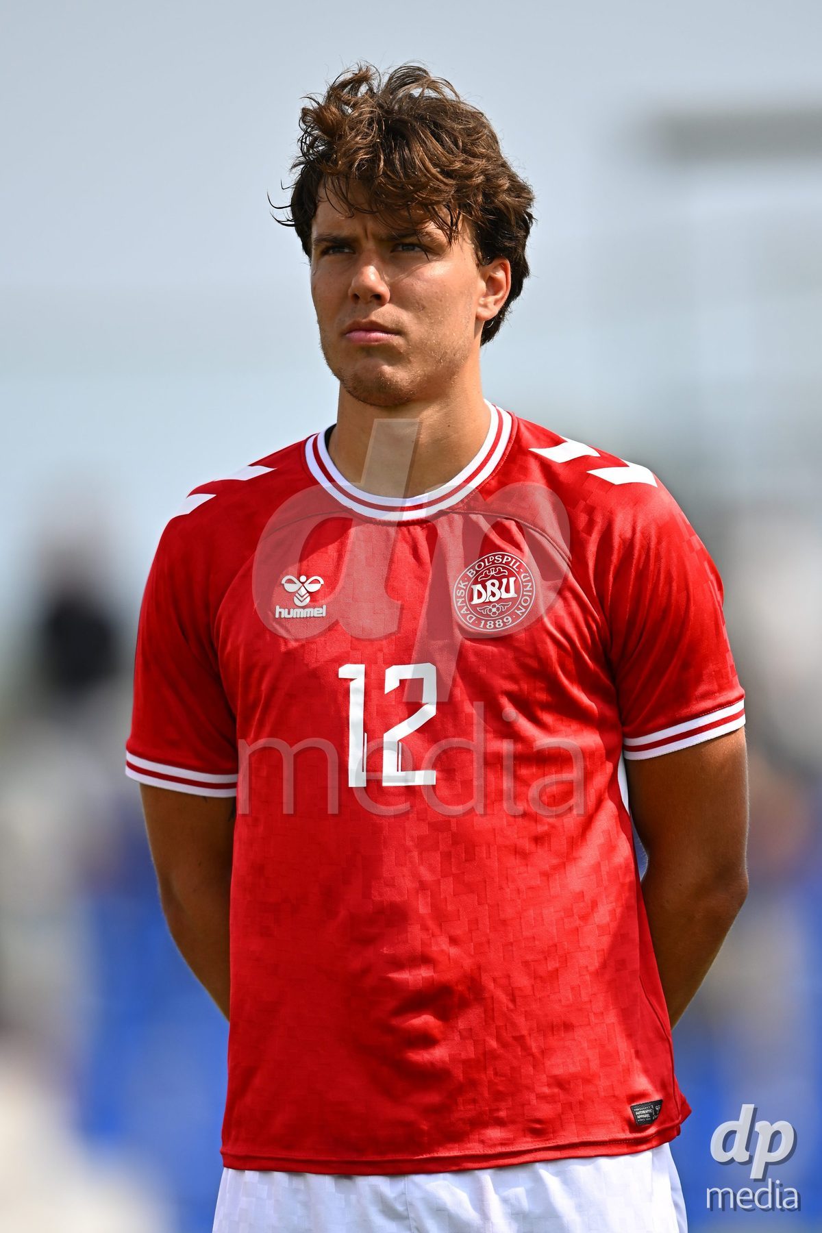 SAN PEDRO DEL PINATAR, SPAIN - OCTOBER 4: Luka Callo of Denmark during the International Friendly match between Denmark U20 and USA U20 at Pinatar Arena on October 4, 2026 in San Pedro del Pinatar, Spain.