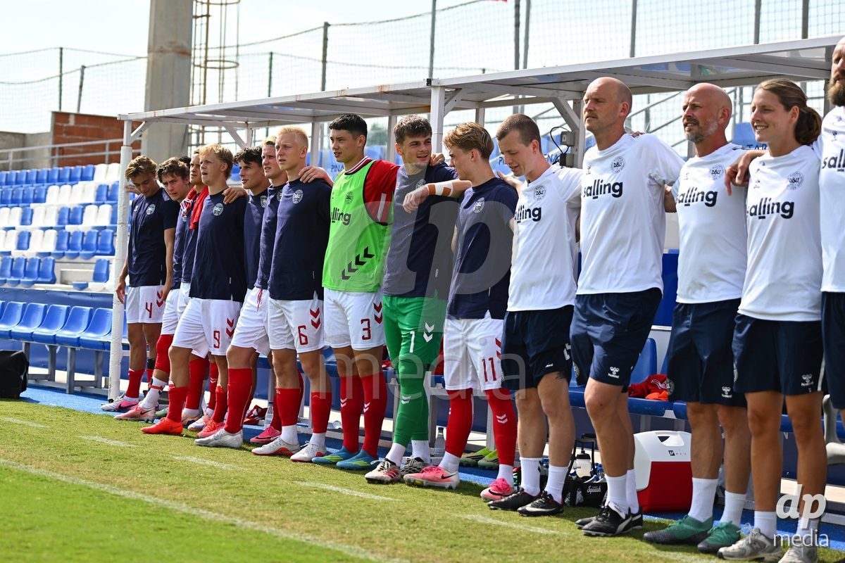 SAN PEDRO DEL PINATAR, SPAIN - OCTOBER 4: The International Friendly match between Denmark U20 and USA U20 at Pinatar Arena on October 4, 2026 in San Pedro del Pinatar, Spain.