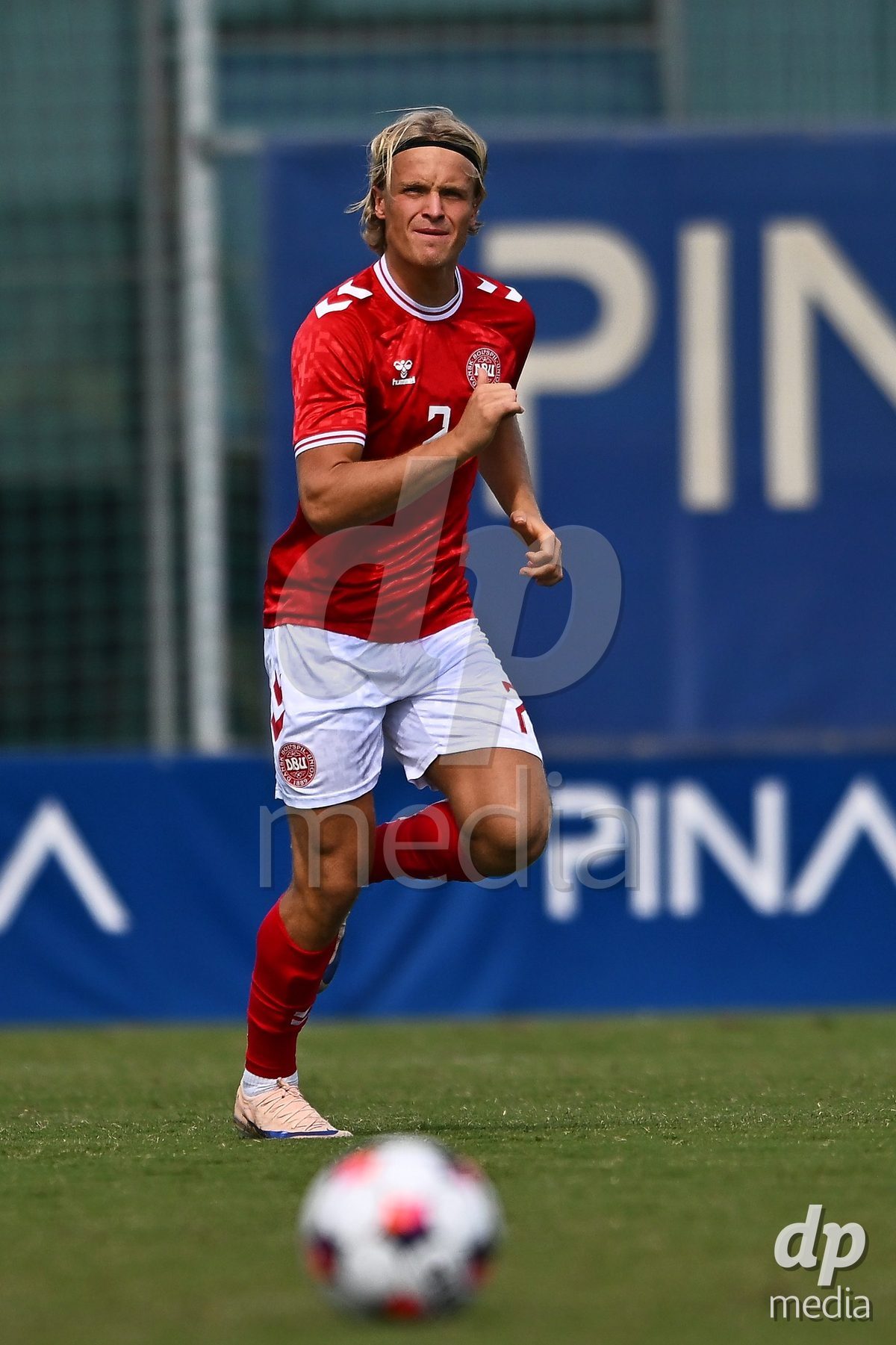 SAN PEDRO DEL PINATAR, SPAIN - OCTOBER 4: Malte Heyde of Denmark during the International Friendly match between Denmark U20 and USA U20 at Pinatar Arena on October 4, 2026 in San Pedro del Pinatar, Spain.