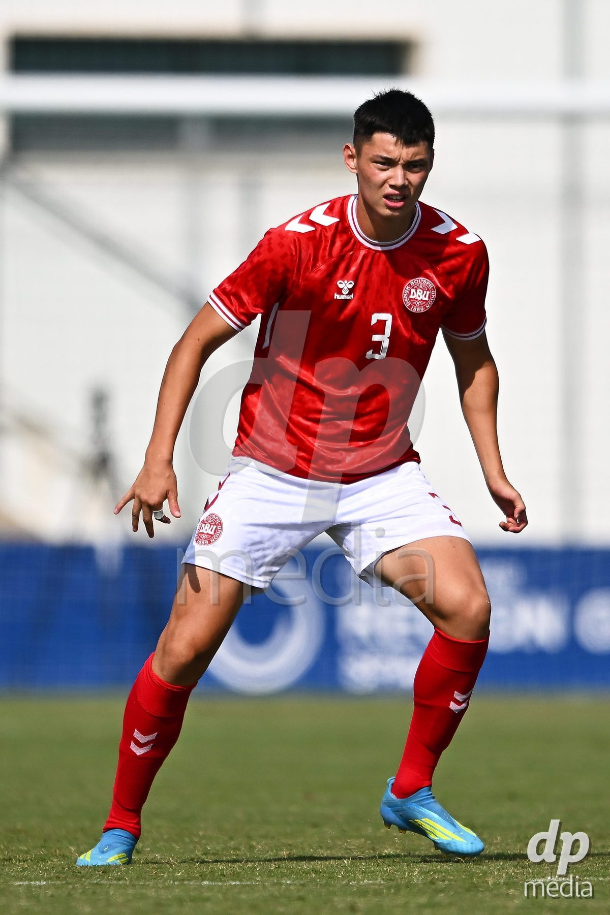SAN PEDRO DEL PINATAR, SPAIN - OCTOBER 4: Tobias Slotsager of Denmark during the International Friendly match between Denmark U20 and USA U20 at Pinatar Arena on October 4, 2026 in San Pedro del Pinatar, Spain.