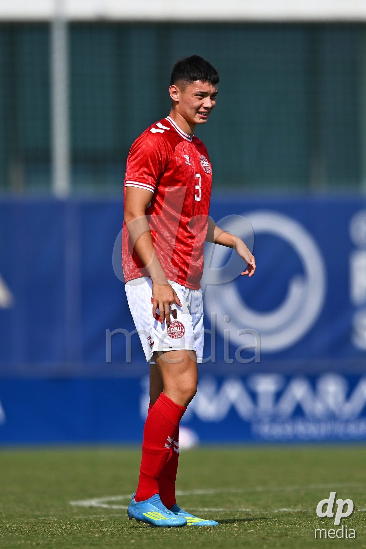 SAN PEDRO DEL PINATAR, SPAIN - OCTOBER 4: Tobias Slotsager of Denmark during the International Friendly match between Denmark U20 and USA U20 at Pinatar Arena on October 4, 2026 in San Pedro del Pinatar, Spain.
