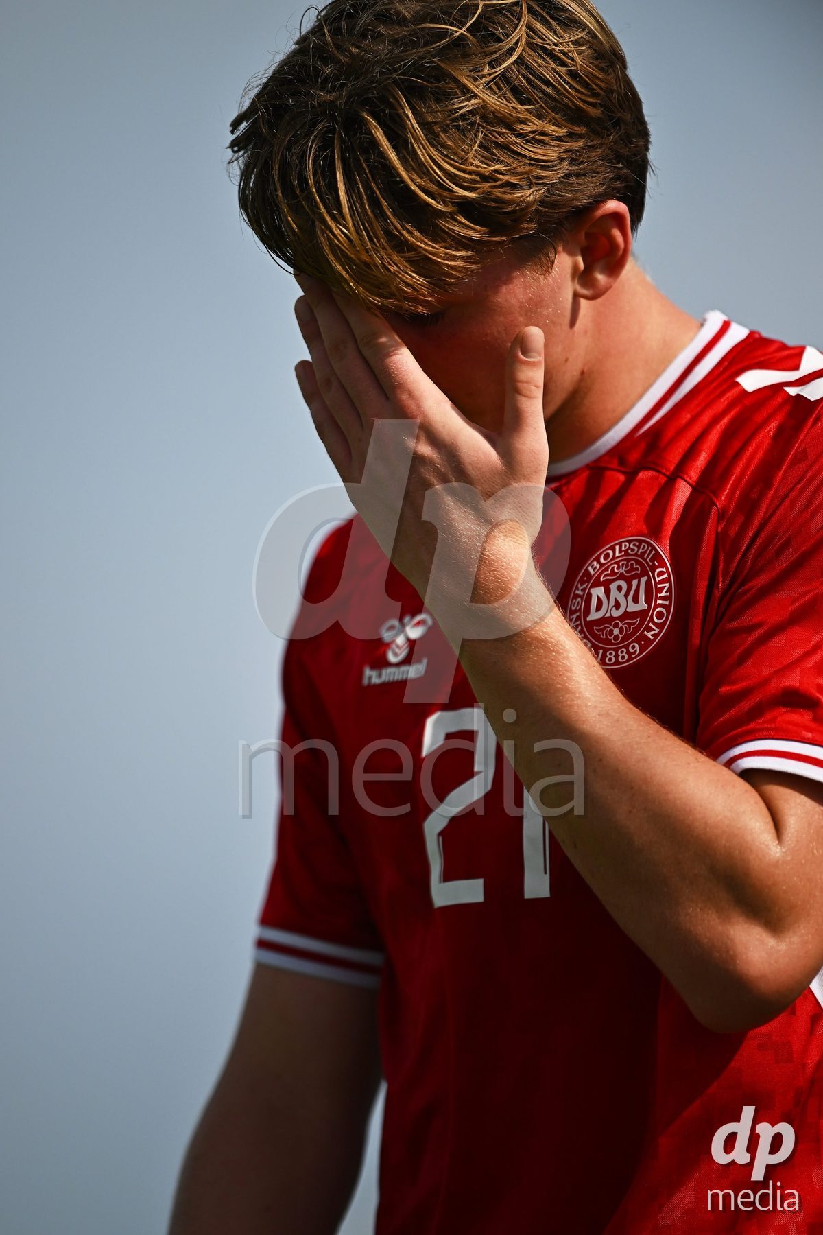 SAN PEDRO DEL PINATAR, SPAIN - OCTOBER 4: Sofus Johannsen of Denmark during the International Friendly match between Denmark U20 and USA U20 at Pinatar Arena on October 4, 2026 in San Pedro del Pinatar, Spain.