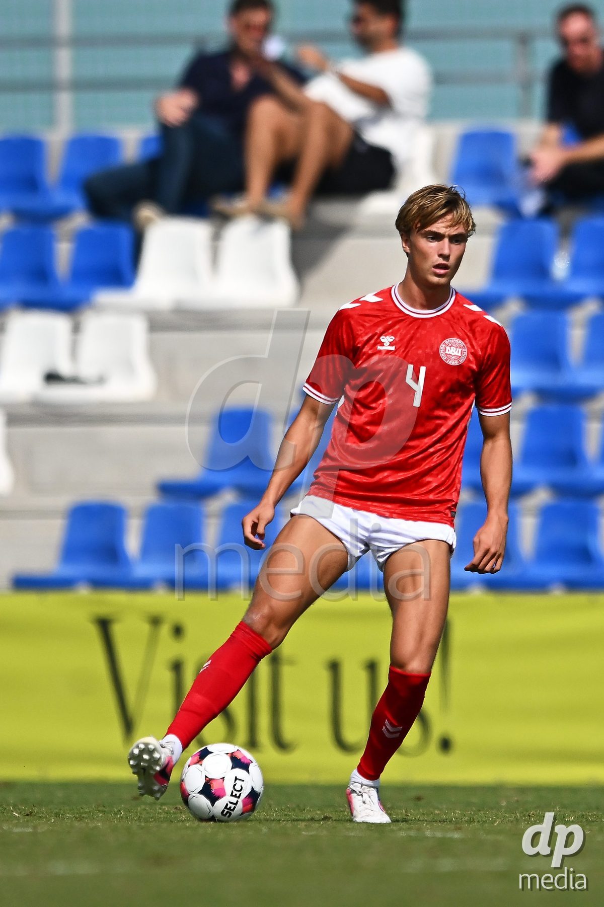 SAN PEDRO DEL PINATAR, SPAIN - OCTOBER 4: Noah Markmann of Denmark during the International Friendly match between Denmark U20 and USA U20 at Pinatar Arena on October 4, 2026 in San Pedro del Pinatar, Spain.