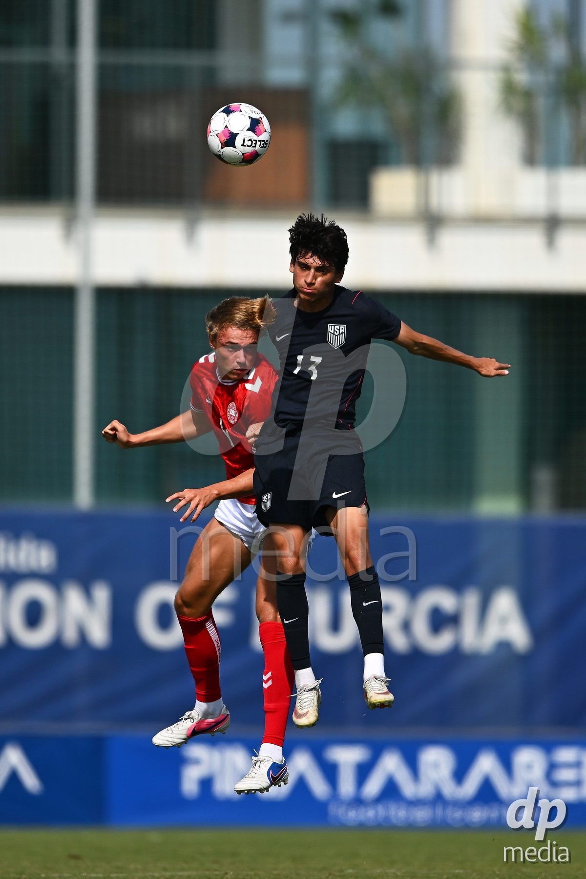 SAN PEDRO DEL PINATAR, SPAIN - OCTOBER 4: Noah Markmann of Denmark during the International Friendly match between Denmark U20 and USA U20 at Pinatar Arena on October 4, 2026 in San Pedro del Pinatar, Spain.