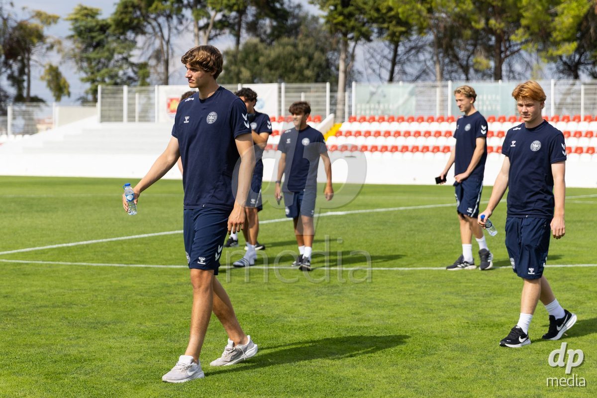 SANTAREM, PORTUGAL - OCTOBER 3: Lawn recognition before the International Friendly match between Denmark U16 and Turkiye U16 at Campo Cha das Padeiras on October 3, 2026 in Santarem, Portugal.