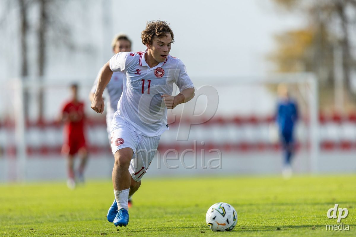 SANTAREM, PORTUGAL - OCTOBER 3: Hector Andersen during the International Friendly match between Denmark U16 and Turkiye U16 at Campo Cha das Padeiras on October 3, 2026 in Santarem, Portugal.