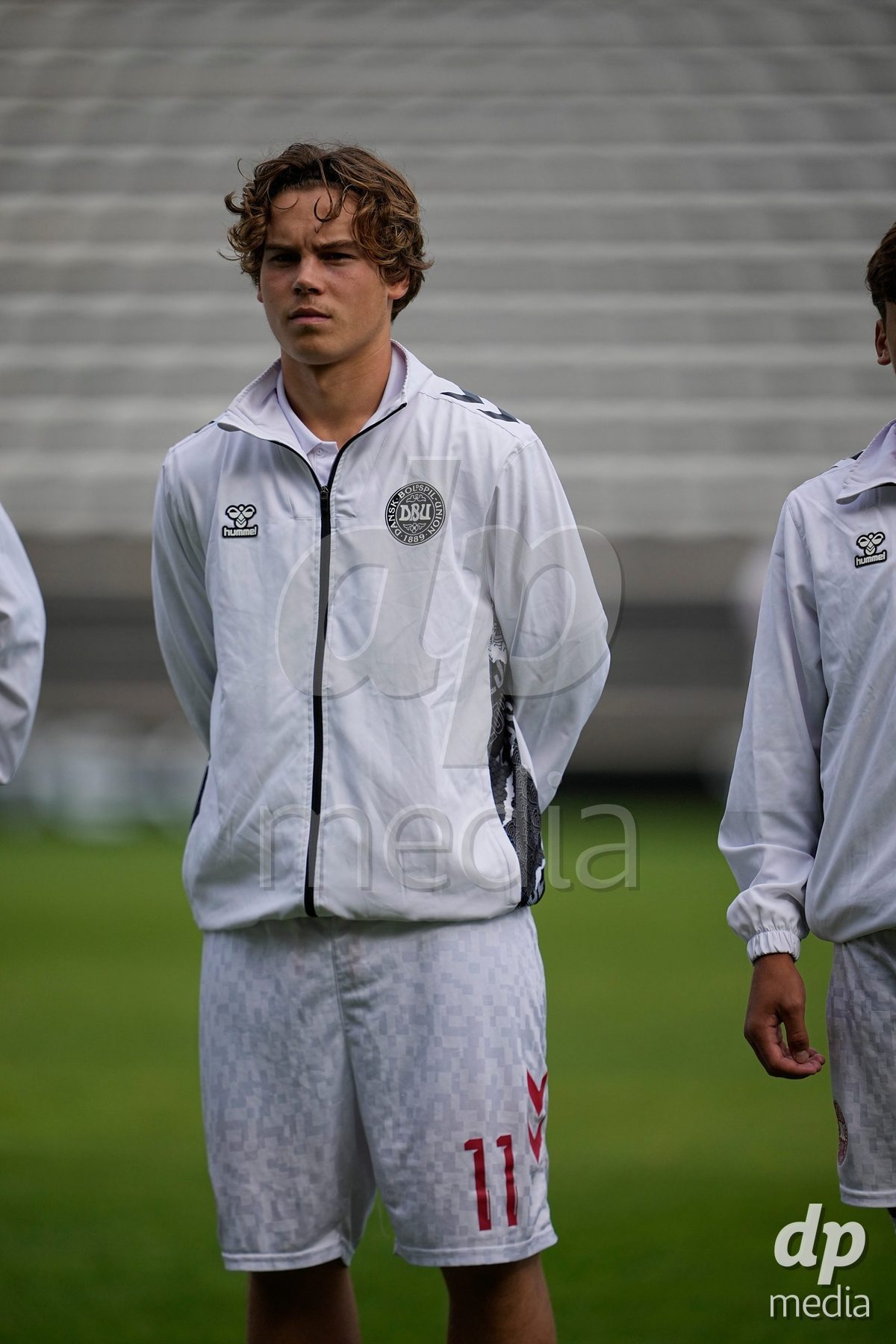 CALDAS DA RAINHA, PORTUGAL - OCTOBER 6: Hector Andersen of Denmark during the International Friendly match between Romania U16 and Denmark U16 at Campo da Mata on October 6, 2026 in Caldas da Rainha, Portugal.