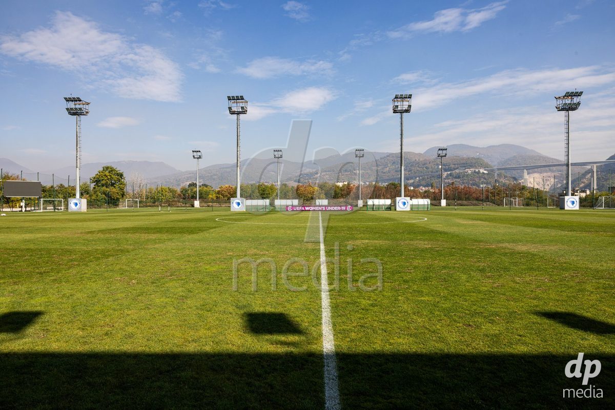 ZENICA, BOSNIA AND HERZEGOVINA - OCTOBER 7: UEFA Womens European Under-19 Qualifier match between Switzerland and Bosnia and Herzegovina at FF BH Football Training Centre on October 7, 2026 in Zenica, Bosnia and Herzegovina.