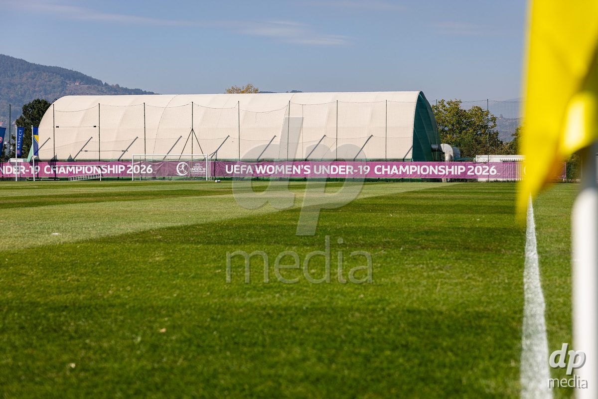 ZENICA, BOSNIA AND HERZEGOVINA - OCTOBER 7: UEFA Womens European Under-19 Qualifier match between Switzerland and Bosnia and Herzegovina at FF BH Football Training Centre on October 7, 2026 in Zenica, Bosnia and Herzegovina.