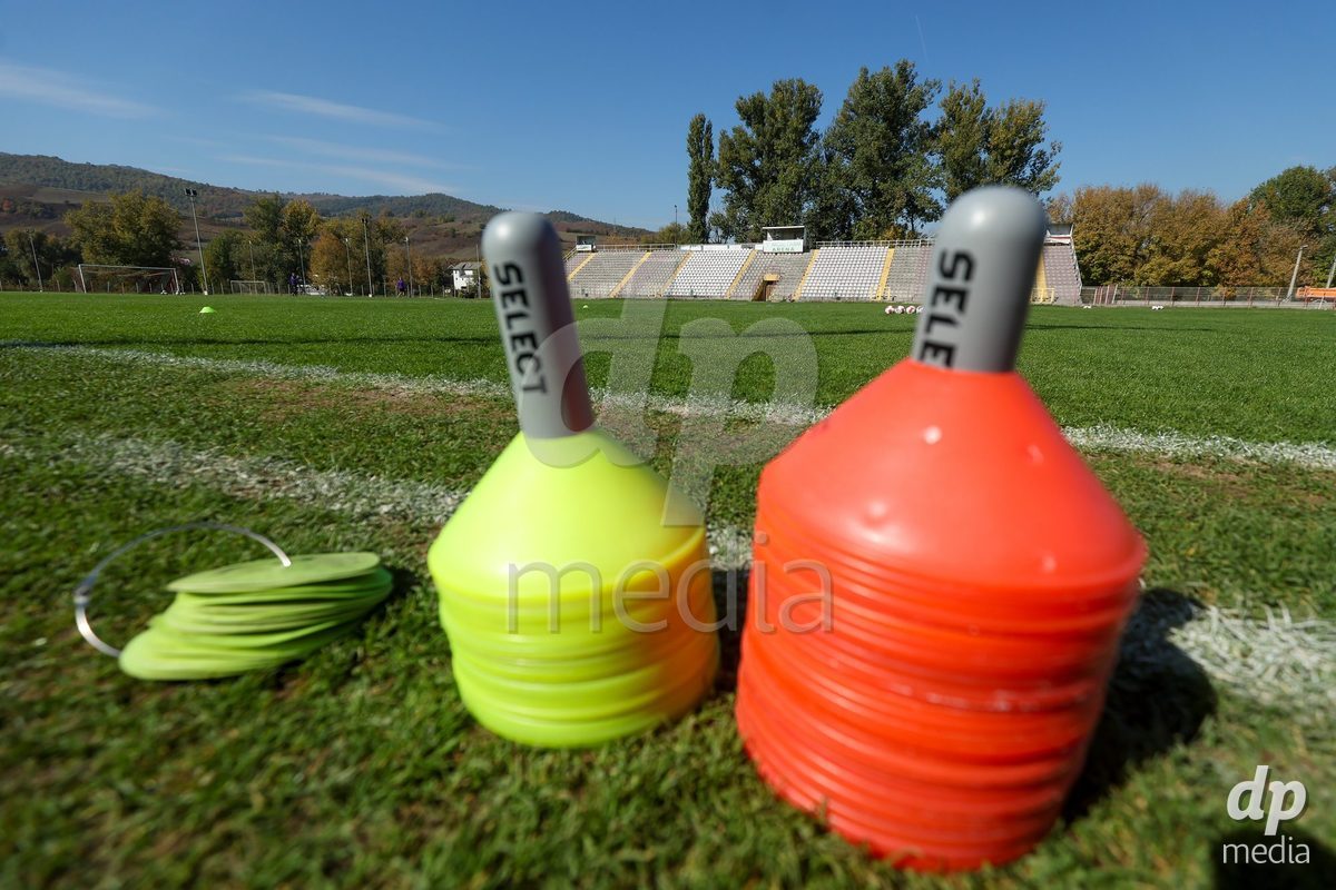 KAKANJ, BOSNIA AND HERZEGOVINA - OCTOBER 7: UEFA Womens European Under-19 Qualifier match between England and Denmark at Mladost Stadium on October 7, 2026 in Kakanj, Bosnia and Herzegovina.