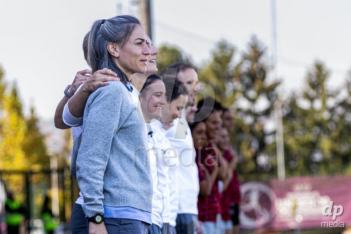 ZENICA, BOSNIA AND HERZEGOVINA - OCTOBER 7: Veronica Maglia head coach of Switzerland during the UEFA Womens European Under-19 Qualifier match between Switzerland and Bosnia and Herzegovina at FF BH Football Training Centre on October 7, 2026 in Zenica, Bosnia and Herzegovina.
