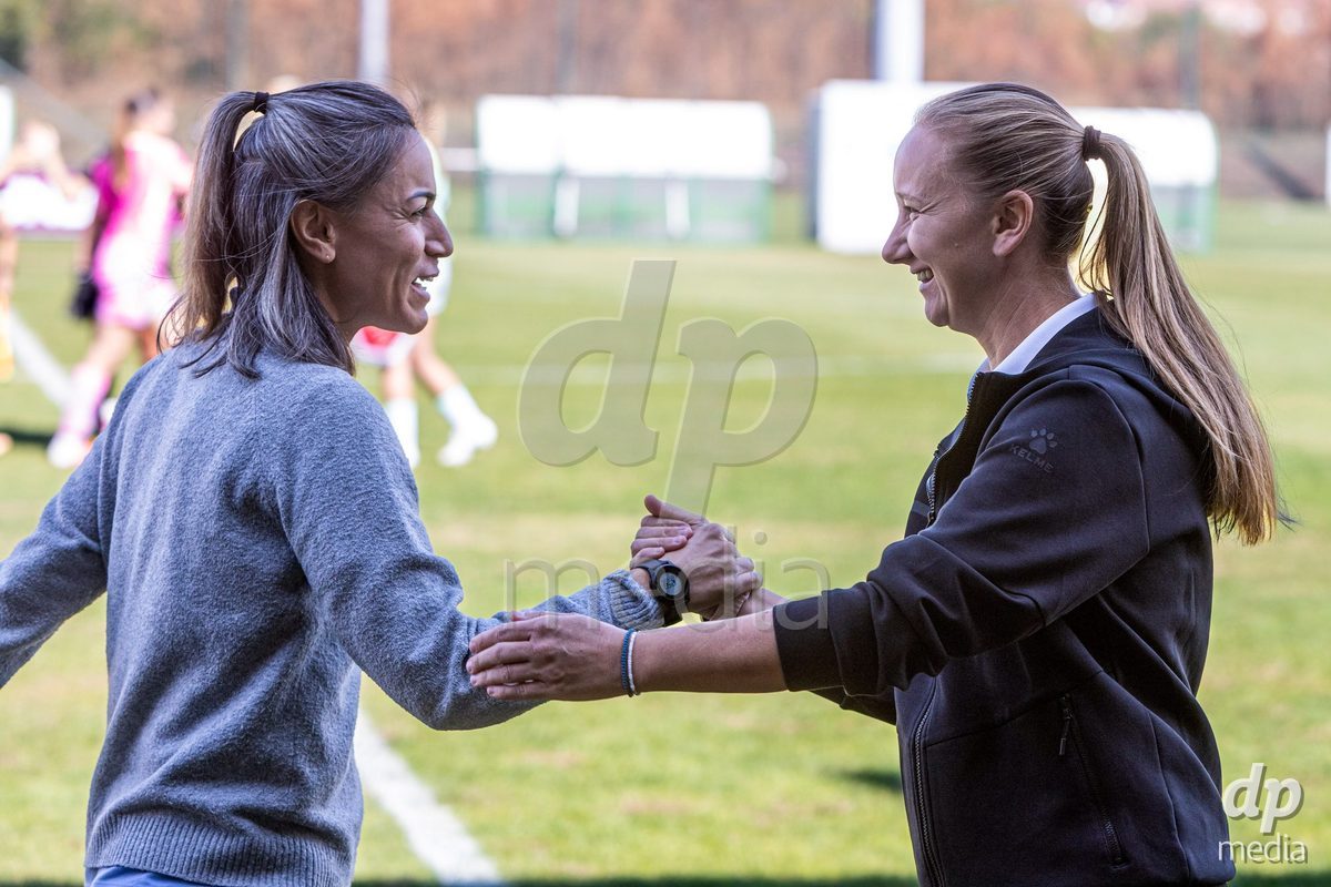 ZENICA, BOSNIA AND HERZEGOVINA - OCTOBER 7: Veronica Maglia head coach of Switzerland during the UEFA Womens European Under-19 Qualifier match between Switzerland and Bosnia and Herzegovina at FF BH Football Training Centre on October 7, 2026 in Zenica, Bosnia and Herzegovina.