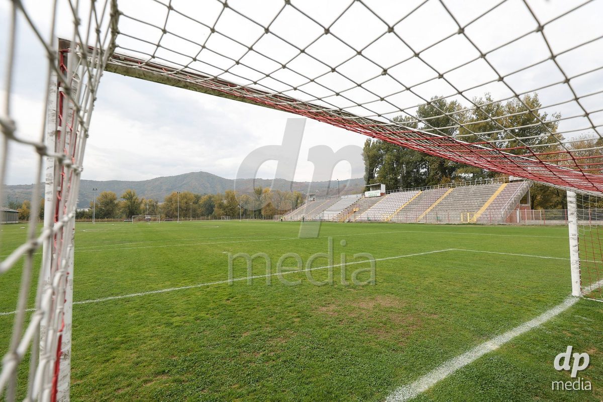 KAKANJ, BOSNIA AND HERZEGOVINA - OCTOBER 10: A general view of stadium before the UEFA Womens European Under-19 Qualifier match between Denmark and Bosnia and Herzegovina at Mladost Stadium on October 10, 2026 in Kakanj, Bosnia and Herzegovina. Photo: Armin Durgut/Pixsell/DP Media