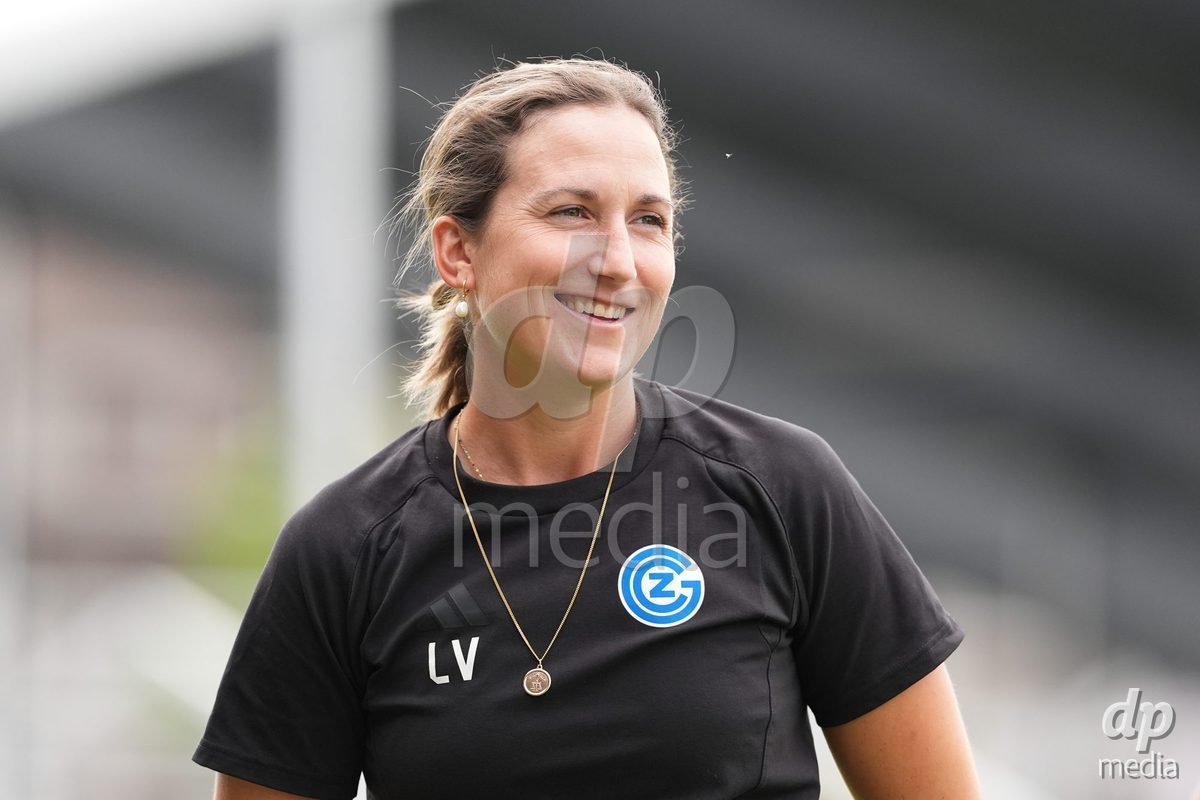 Schweiz: AXA Women's Super League 2026/2027, GC Frauenfussball vs FC Rapperswil-Jona - Stadion Letzigrund, Zürich: Laura Vetterlein (Cheftrainer Grasshoppers)