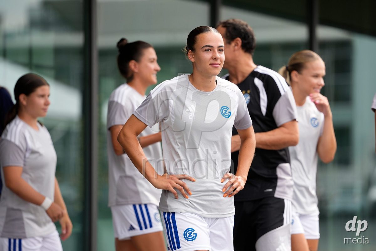 Schweiz: AXA Women's Super League 2026/2027, GC Frauenfussball vs FC Rapperswil-Jona - Stadion Letzigrund, Zürich: Emma Egli (21 Grasshoppers)