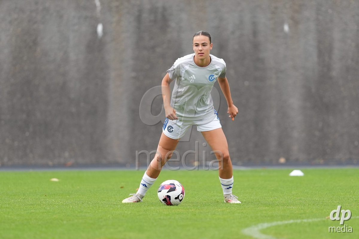 Schweiz: AXA Women's Super League 2026/2027, GC Frauenfussball vs FC Rapperswil-Jona - Stadion Letzigrund, Zürich: Emma Egli (21 Grasshoppers)